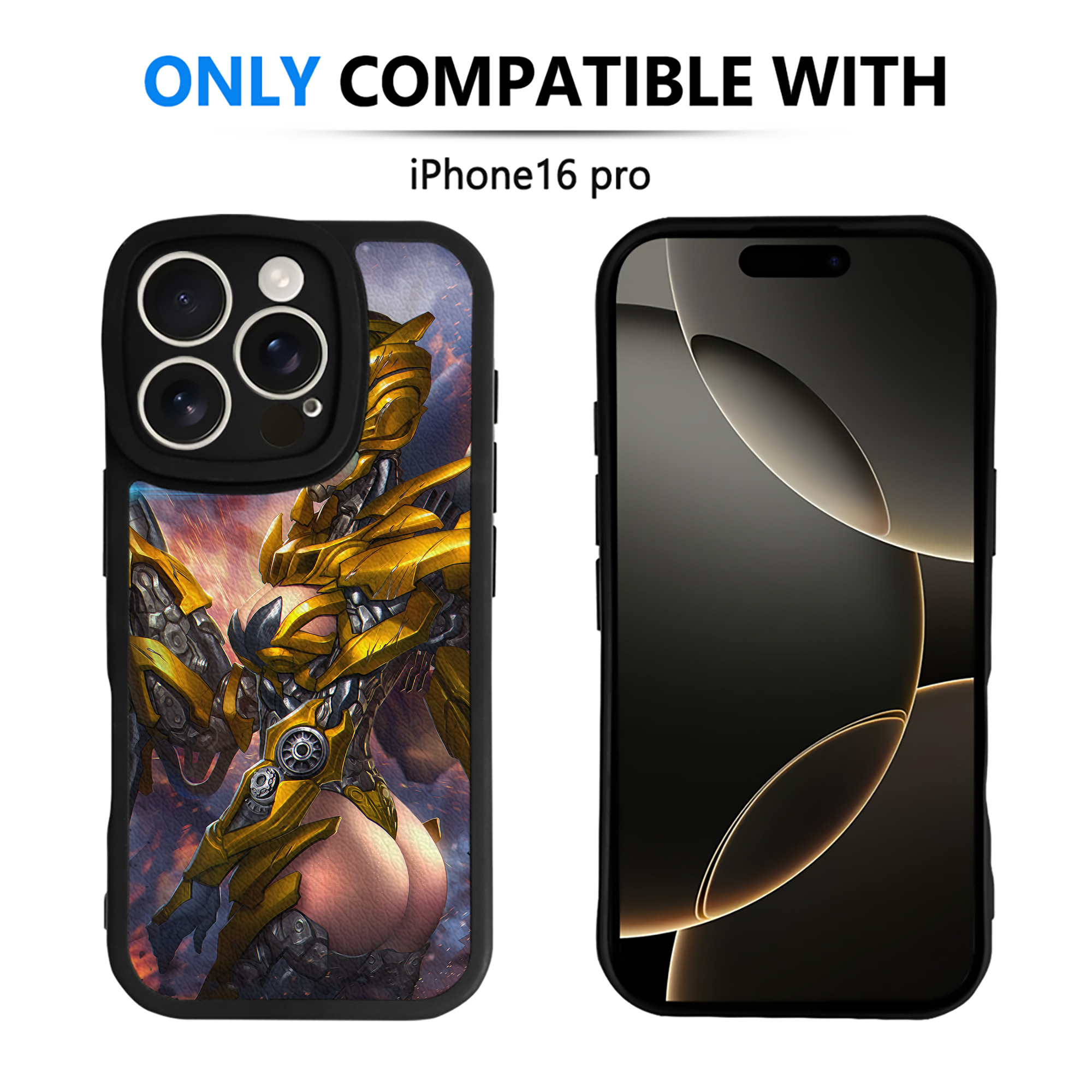 （画像用） Transformers トランスフォーマー 【iPhone 16シリーズ対応】シリコンスマホケース（レザー調） 材質：シリコン